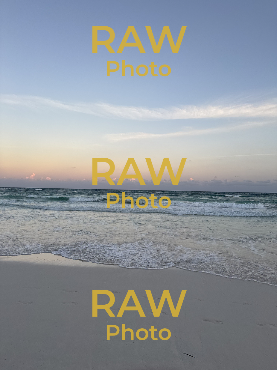 Get Your Raw Photos | Tulum Photographer